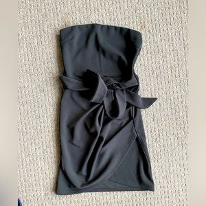 Black cocktail mini dress, elegant, sexy